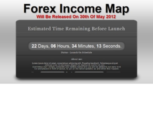 Product picture Forex Income Map Trading system 